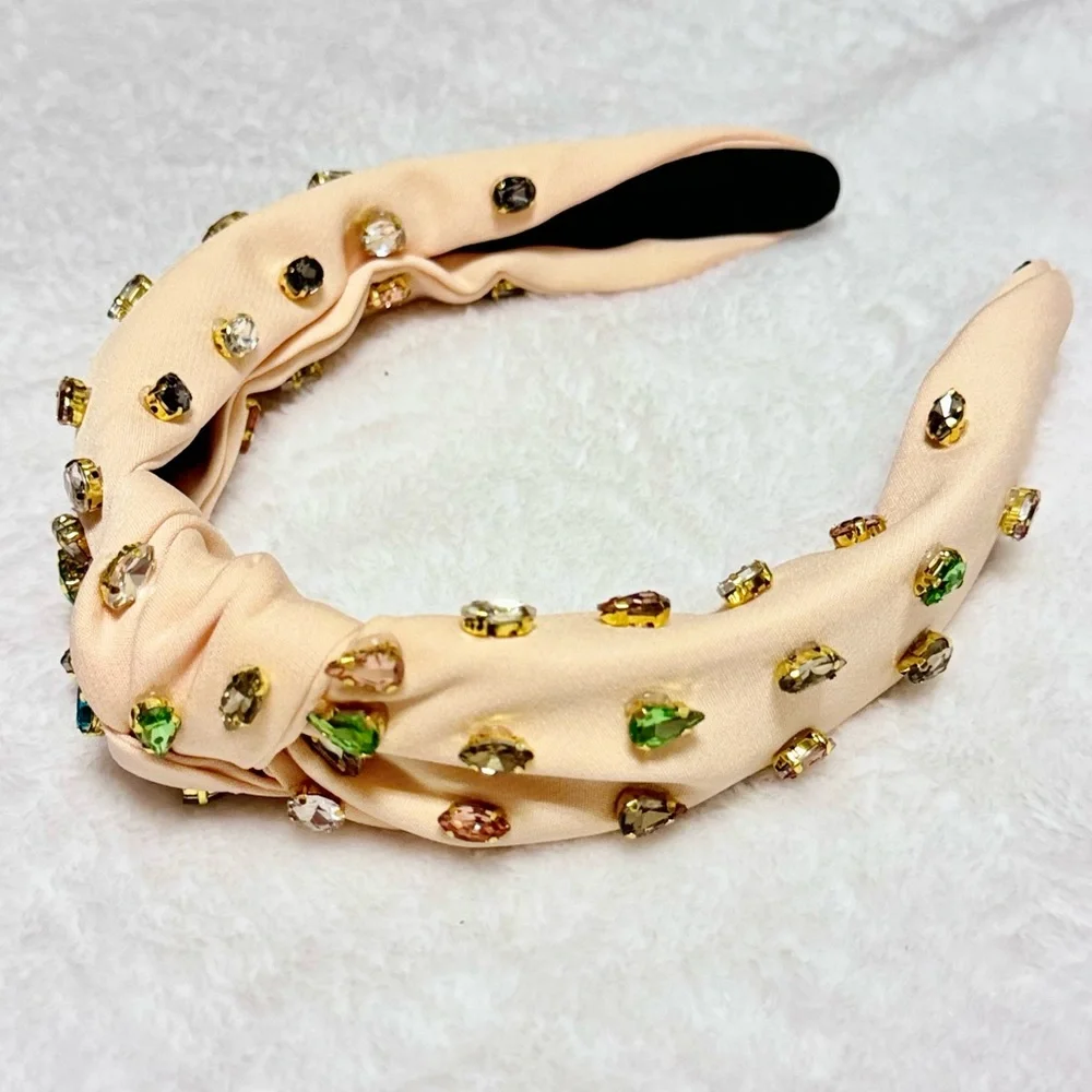 🎁 NWT 3pk bejeweled knotted headbands‎
